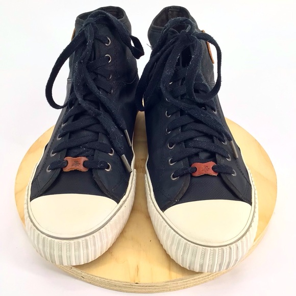 P.F. Flyers Other - PF Flyers Men's/Women's Coated Canvas Hi Casual Sneaker Men's Sz 12/ Women 13.5